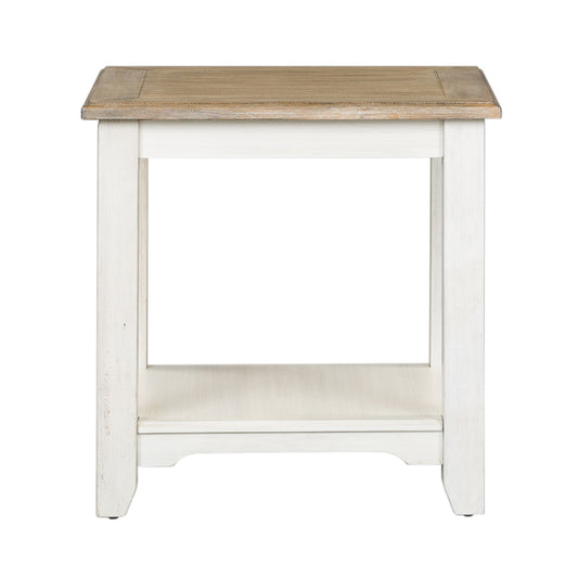 Summerville - End Table - White