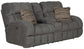 Ashland - Power Lay Flat Reclining Console Loveseat