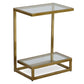 Musing - Accent Table - Brushed Brass