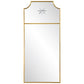 Caddington - Tall Mirror - Brass