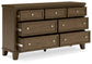 Shawbeck - Medium Brown - Dresser