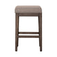 Arrowcreek - Upholstered Console Stool - Dark Brown