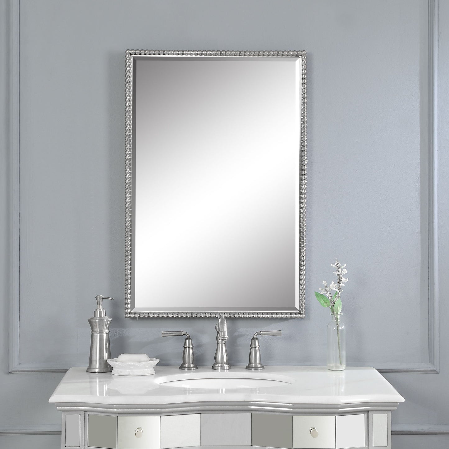 Sherise - Mirror - Brushed Nickel