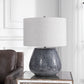 Pebbles - Table Lamp - Metallic Gray