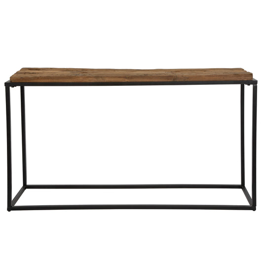 Holston - Salvaged Wood Console Table - Light Brown