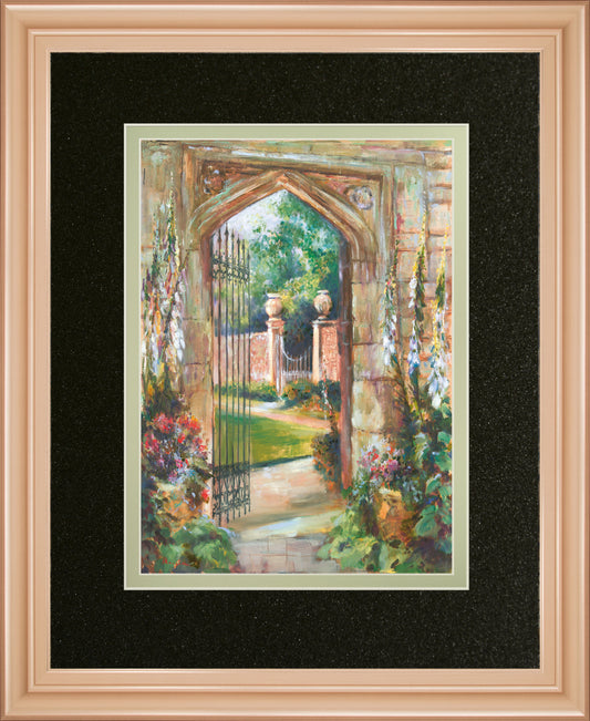 Invitation By Marysia - Framed Print Wall Art - Green