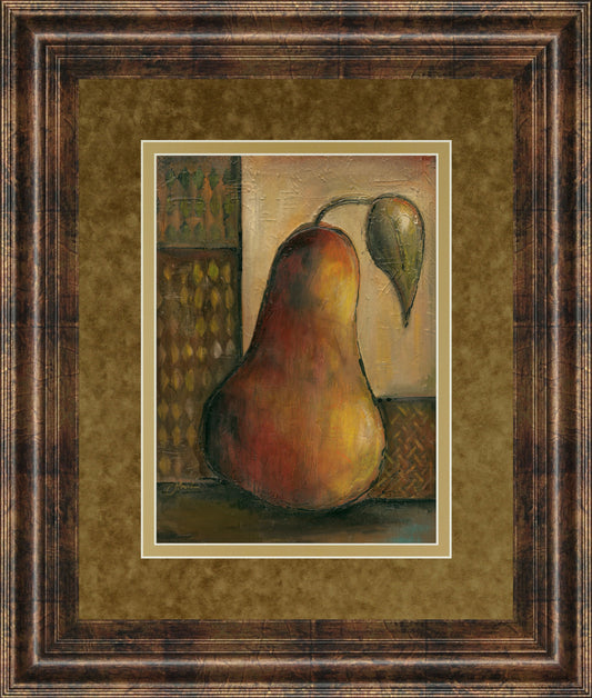 Peralicous I By Joyce Combs - Framed Print Wall Art - Green