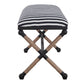 Braddock - Striped Bench - Black