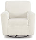 Herstow - Swivel Glider Accent Chair