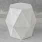 Volker - White Geometric Accent Table