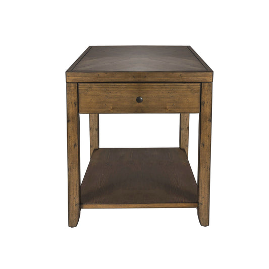 Mitchell - End Table - Dark Brown