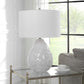 Loop - White Glaze Table Lamp