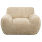 Abide - Sheepskin Accent Chair - Beige