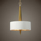 Obeliska - 3 Light Chandelier - Gold