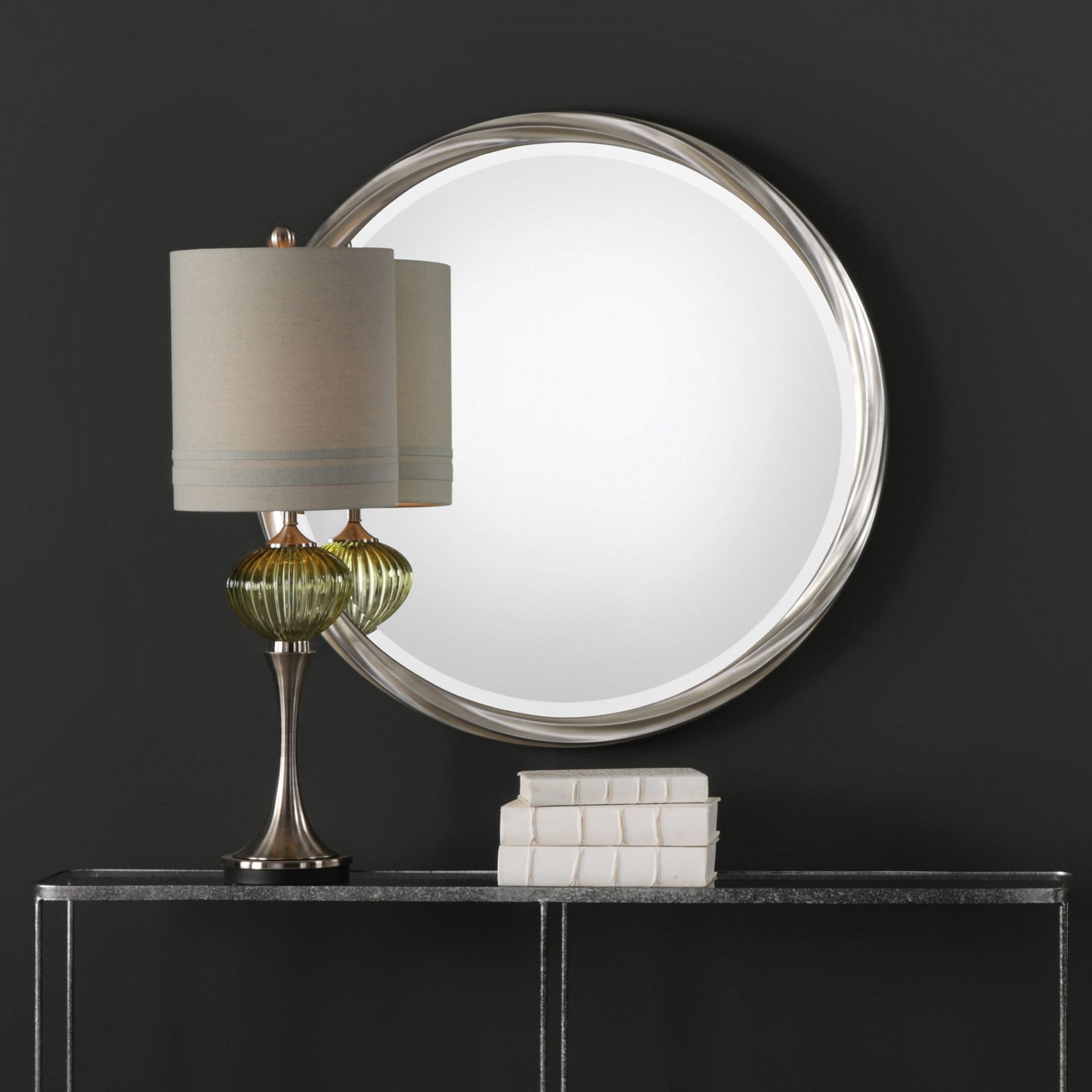 Orion - Round Mirror - Silver