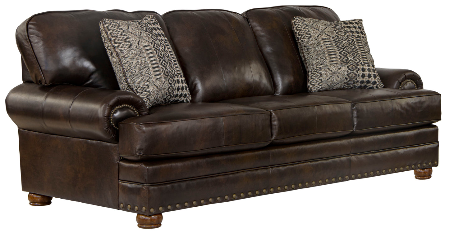 Roberto - Sofa - Cocoa - Leather