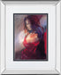 Odalisque Il By Christine Comyn - Mirror Framed Print Wall Art - Yellow