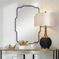 Casmus - Iron Wall Mirror - Black