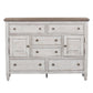 Heartland - 2 Door 6 Drawer Chesser - White