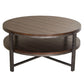 Breckinridge - 3 Piece Set (1 Cocktail 2 End Tables) - Dark Brown