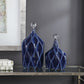 Klara - Geometric Bottles (Set of 2) - Blue