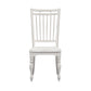 Magnolia Manor - Spindle Back Side Chair - White