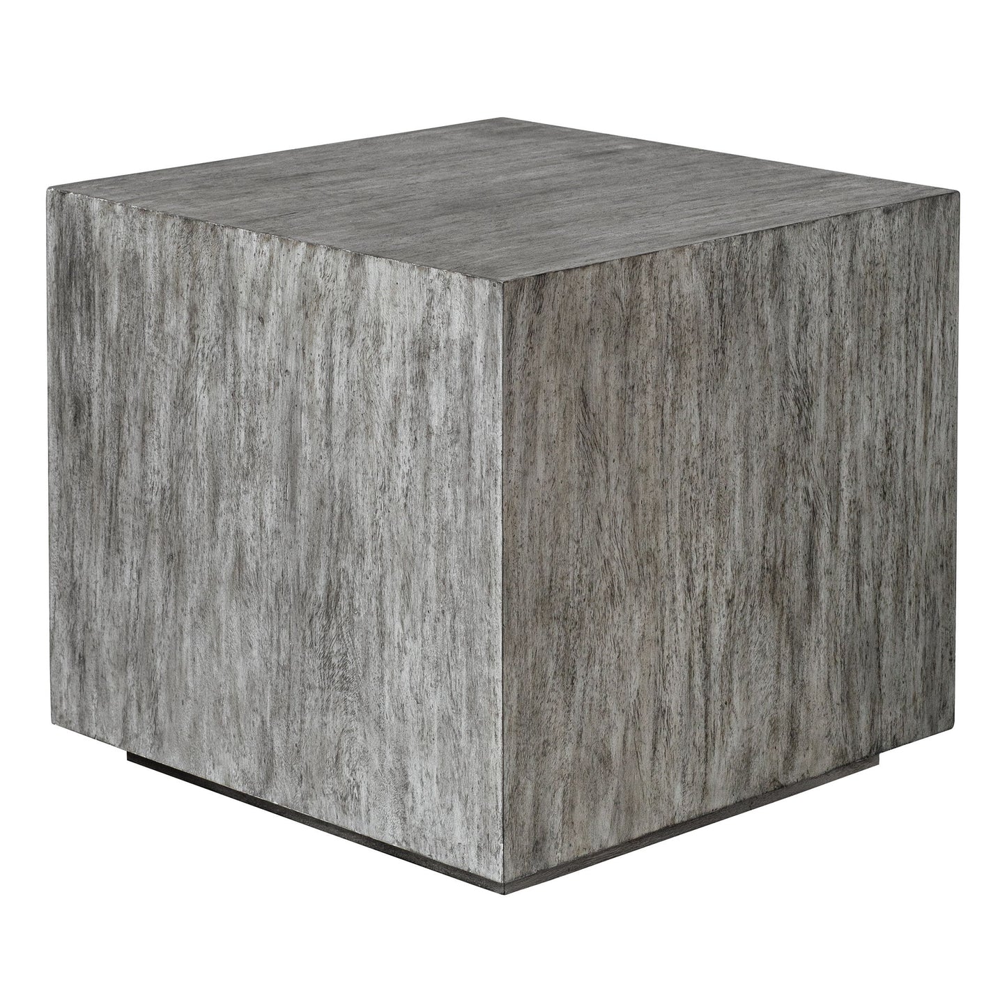 Kareem - Modern Side Table - Gray