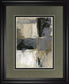 34x40 Neutral Divisions II By Jennifer Goldberger - Dark Gray