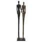 Two's - Company Cast Iron Sculpture - Black