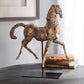 Caballo - Dorado Horse Sculpture - Gold