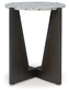 Tellrich - Black / White - Accent Table