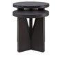 Nadette - Nesting Tables (Set of 2) - Black