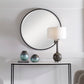 Benedo - Round Mirror - Black