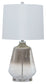 Jaslyn - Pearl Silver Finish - Glass Table Lamp