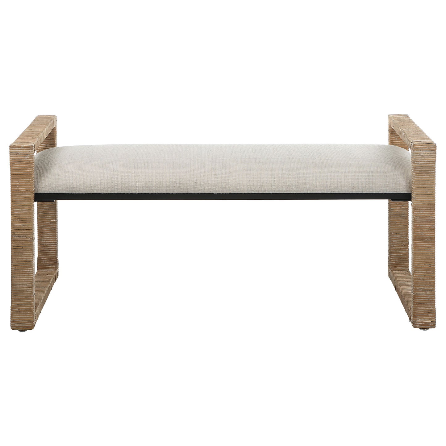 Areca - Coastal Rattan Bench