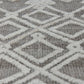 Sieano - 8 X 10 Rug - Gray-Ivory