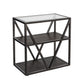 Arista - Chair Side Table - Dark Gray