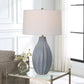 Veston - Blue Glaze Table Lamp