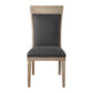 Encore - Armless Chair - Dark Gray