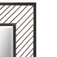 Karel - Chevron Mirror - Black