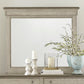 Ivy Hollow - Landscape Mirror - White