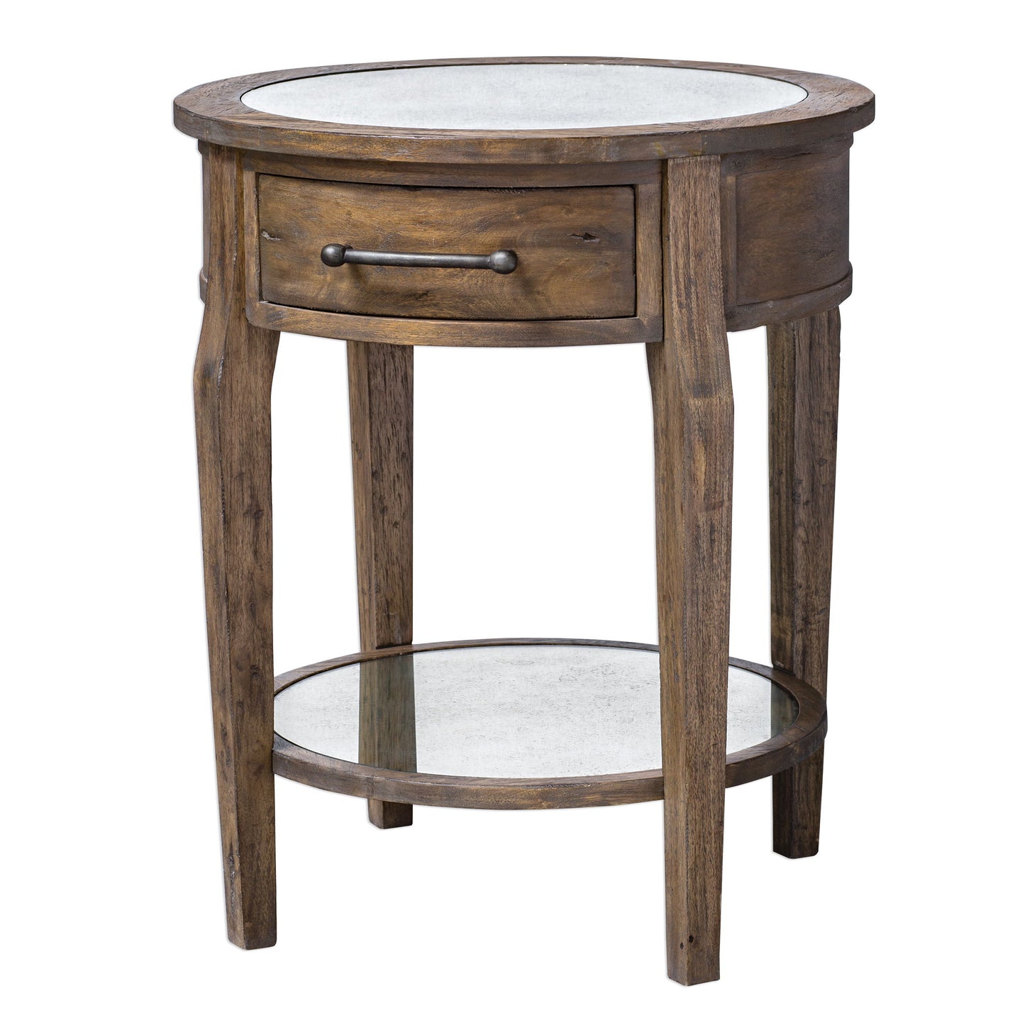 Raelynn - Wood Lamp Table - Light Brown