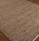 Tobais - 9 X 12 Rescued Leather & Fabric Rug - Light Brown