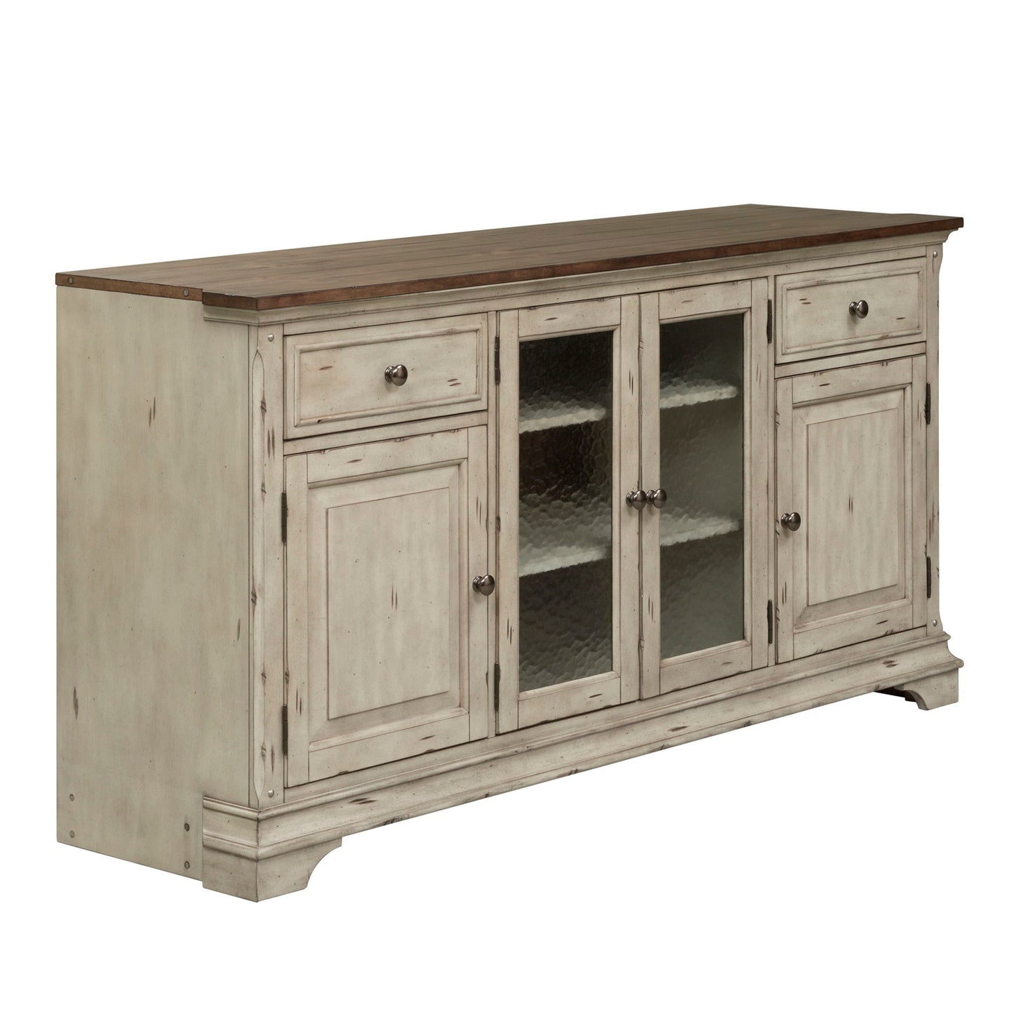 Morgan Creek - Entertainment TV Stand - White