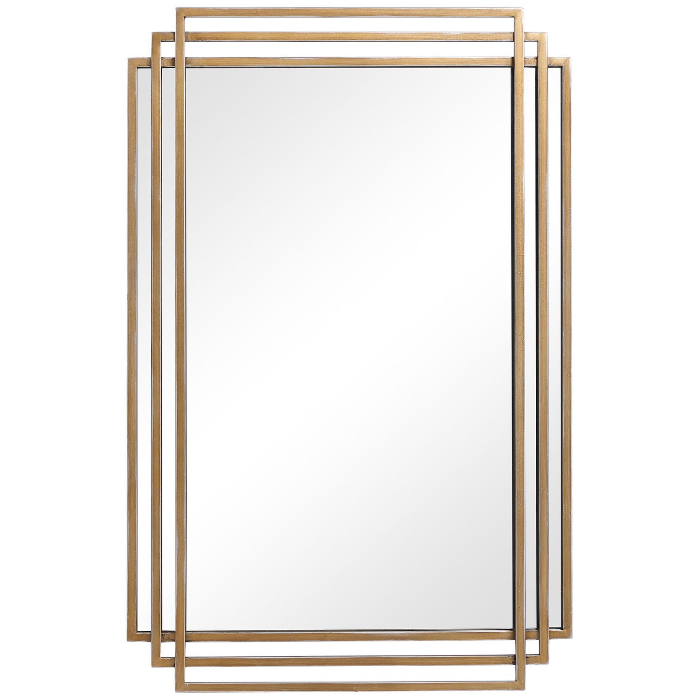 Amherst - Mirror - Brushed Gold