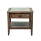 Mesa Valley - End Table - Dark Brown