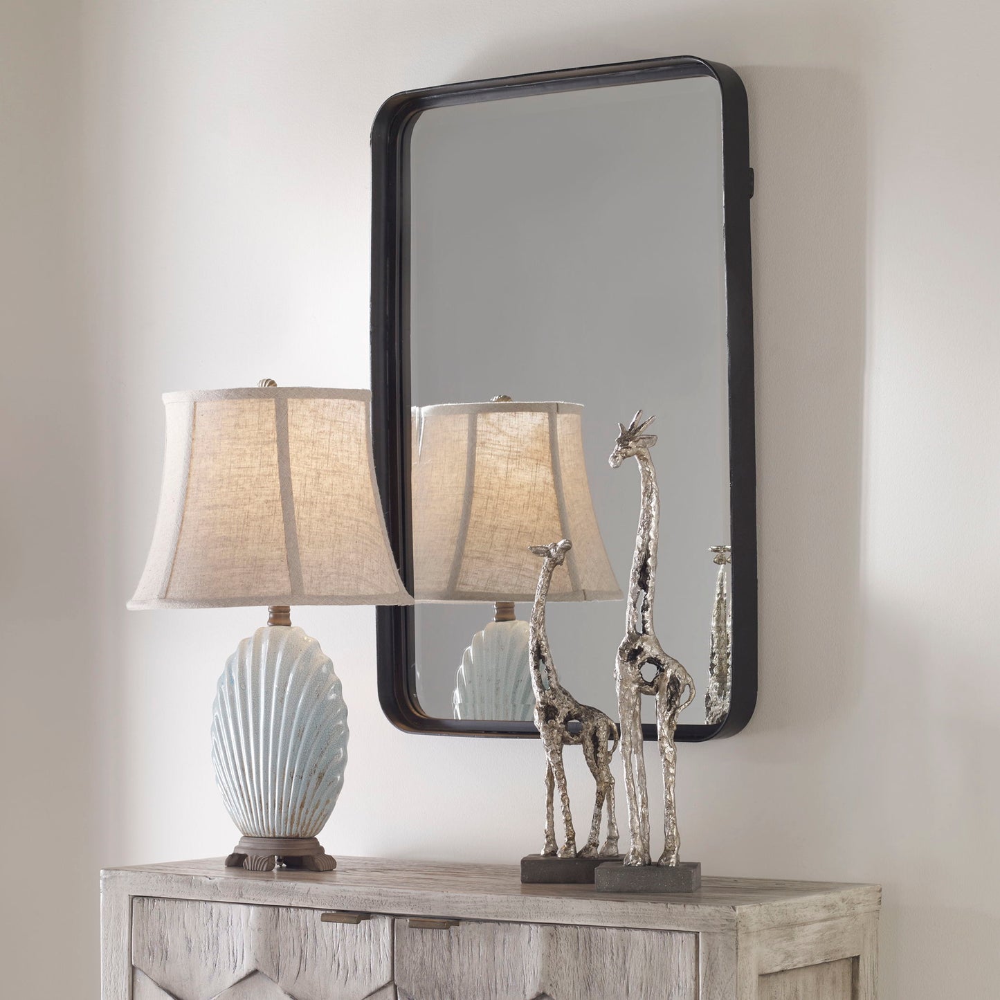 Croften - Vanity Mirror - Black