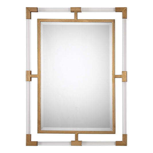 Balkan - Modern Wall Mirror - Gold