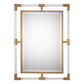 Balkan - Modern Wall Mirror - Gold