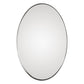 Pursley - Oval Mirror - Brushed Nickel